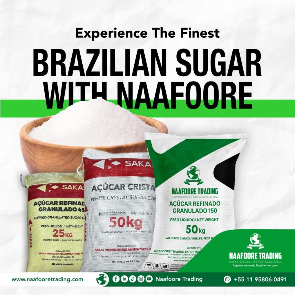 Experience The Finest Brazilian Sugar With Naafoore